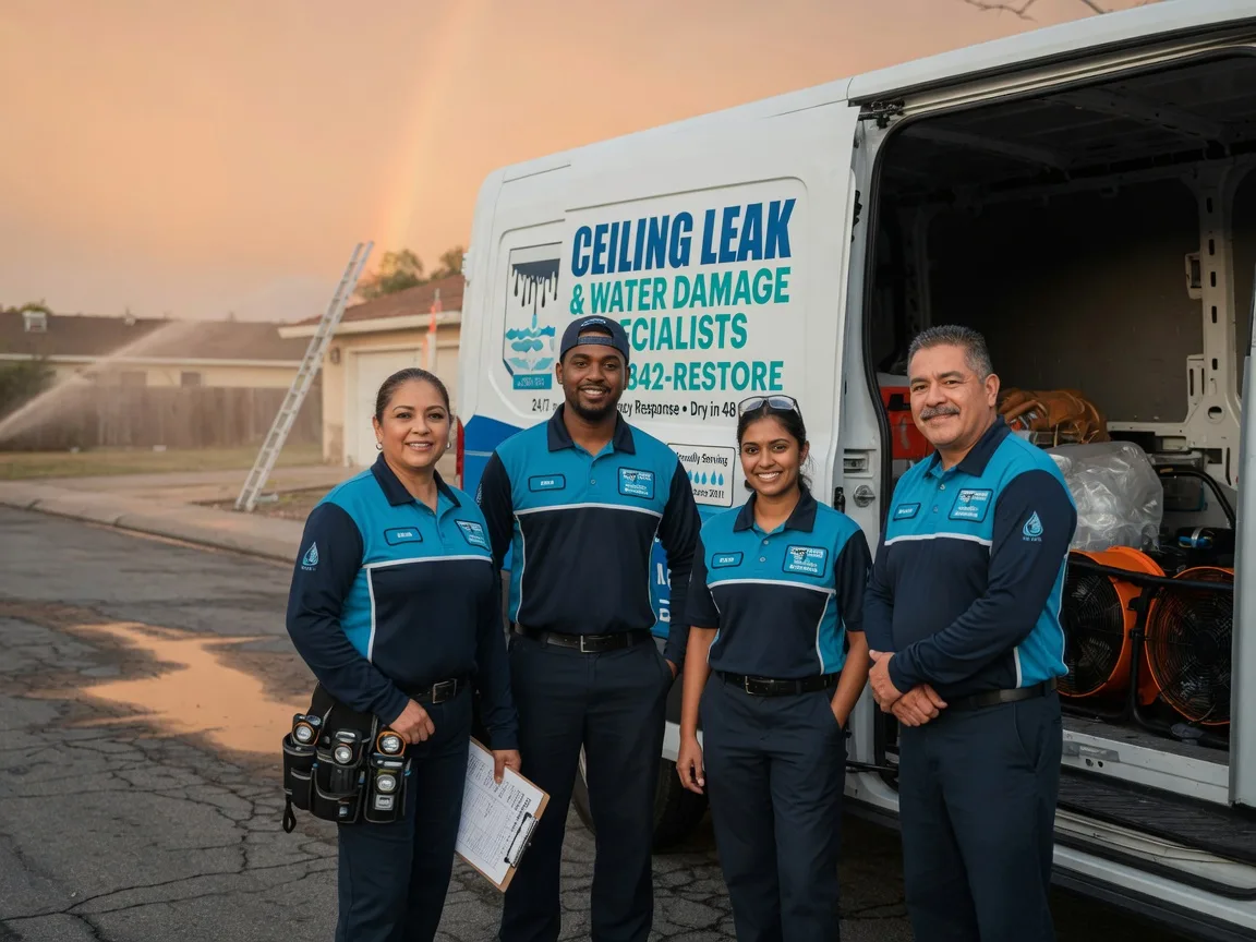 Ceiling Leak Cleanup company in Mechanicsburg, OH