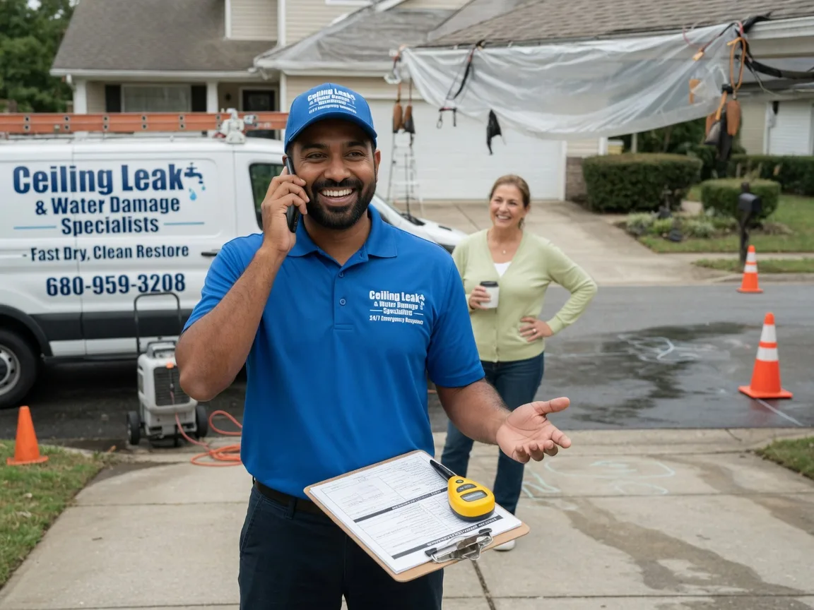 Ceiling Leak Cleanup Mechanicsburg, OH FAQs